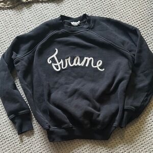 Frame Denim Black sweatshirt